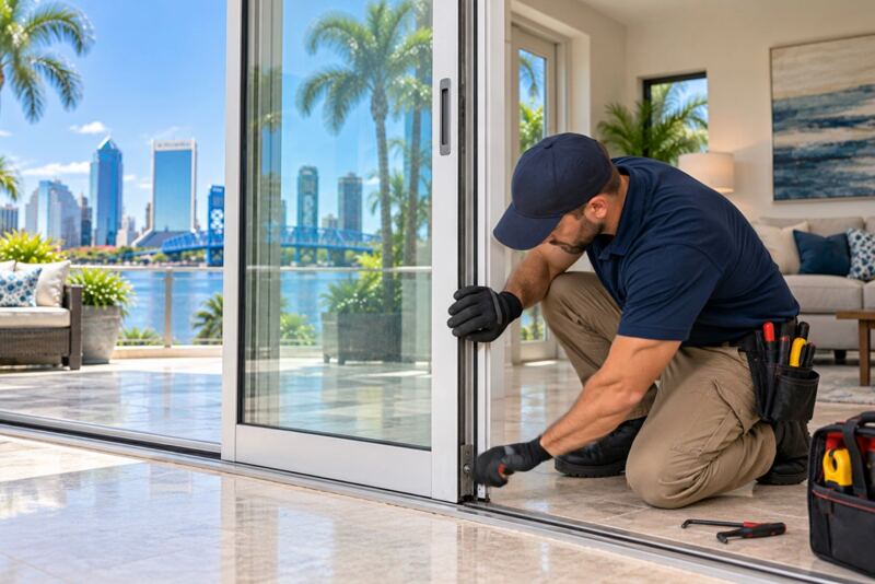 Sliding Door Alignment & Adjustment in Atlanta